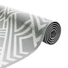 vidaXL Outdoor Rug ARAKIL Grey 300 x 400 cm PP