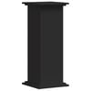 vidaXL Plant Stand Black 33x33x80 cm Engineered Wood