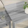 vidaXL Coffee Table Set 2 pcs Grey Sonoma Engineered Wood