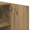 vidaXL Wall Cabinet Artisan oak 60x31x70 cm Engineered Wood