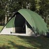 vidaXL Camping Tent with Roof Green 320 x 275 x 190 cm Taffeta