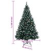 vidaXL Artificial Christmas Tree 300 LEDs 210 cm