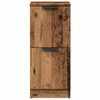 vidaXL Sideboards 2 pcs Old Wood 30x30x70 cm Engineered Wood
