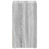 vidaXL Bathroom Cabinet Grey Sonoma 60x33x61 cm Engineered Wood
