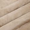 vidaXL Throw Blanket Beige 130 x 150 cm Fleece