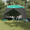 vidaXL Tents with Roof Sea green 320 x 320 x 218 cm Polyester