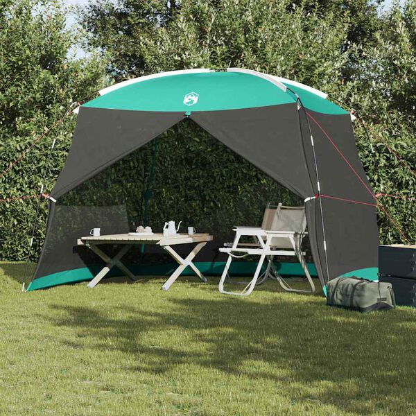 vidaXL Tents with Roof Sea green 320 x 320 x 218 cm Polyester