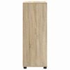 vidaXL Bathroom Cabinet with Drawer Sonoma Oak 72.5 x 36.5 x 100 cm
