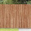 vidaXL Bark Fence Brown 400 x 180 cm Bark