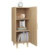 vidaXL Sideboard Sonoma Oak 34.5x34x90 cm Engineered Wood