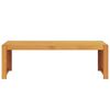 vidaXL Side Table Brown 110 x 55 x 35 cm Solid Acacia Wood