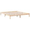 vidaXL Extra Long Bed Frame without Mattress 200x210 cm Solid Wood Pine