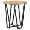 vidaXL Side Table Set 2 pcs Artisan Oak and Black