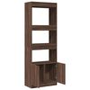 vidaXL Highboard&nbsp;Brown Oak 63x33x180 cm Engineered Wood