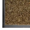 vidaXL Doormat Washable Brown 60x180 cm