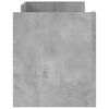 vidaXL TV Cabinet Concrete Grey 100x35x40 cm Engineered Wood