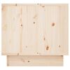 vidaXL Bedside Cabinets 2 pcs 35x34x32 cm Solid Wood Pine