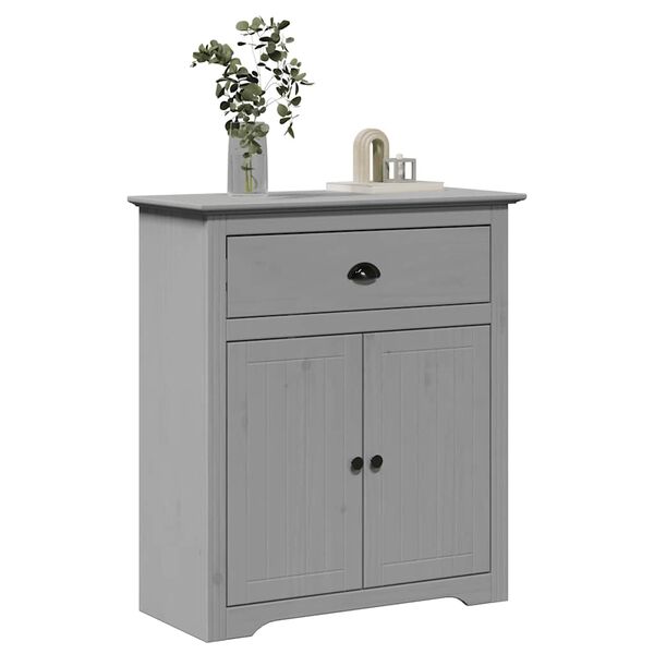 vidaXL Hallway Cabinet BODO Grey 80x35x90 cm
