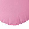 vidaXL Seat Cushions 2 pcs Pink &Oslash;80 x 29 cm Fabric