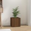 vidaXL Planter Box Brown Oak 40x40x40 cm Engineered Wood