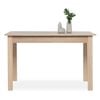 Finori Extendable Dining Table Coburg 120 Sonoma Oak