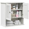 vidaXL Wall-mounted Bathroom Cabinet VIGO White 67.5 x 34 x 71.5 cm