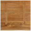 vidaXL Table Top Live Edge 80x80x2.5 cm Solid Wood Mango