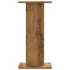 vidaXL Plant Stands 2 pcs Artisian Oak 30x30x60 cm Engineered Wood