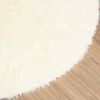 vidaXL Shaggy Rug High Pile NAVARRA Cream 300x200 cm Polyester
