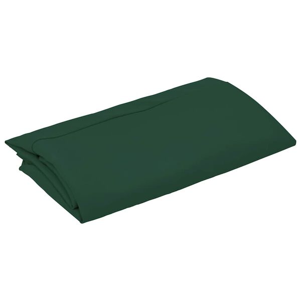 vidaXL Replacement Fabric for Outdoor Parasol Green 300 cm