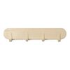 KidsDepot Coat Rack Xavy 51x5.5x9 cm Wood Off-white