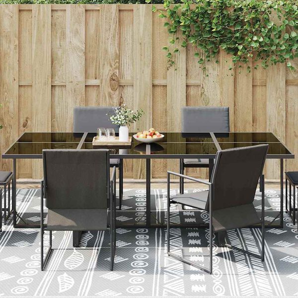 vidaXL Outdoor Rug Paisley ARAKIL Grey and White 400 x 300 cm