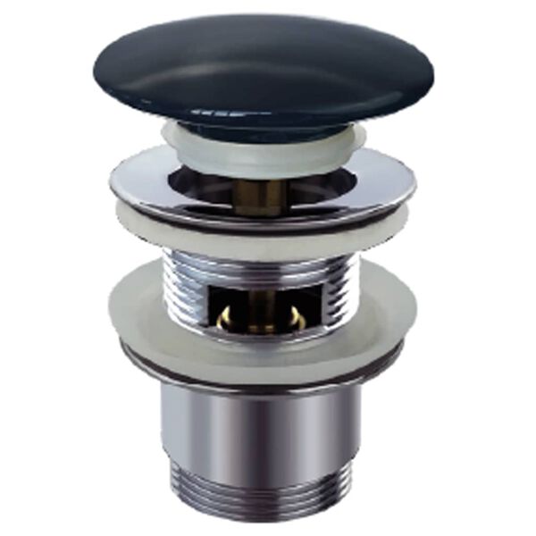 SCH&Uuml;TTE Design Drain Valve Cap 1&frac14;x65mm Black