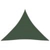 vidaXL Sunshade Sail 160 g/m&sup2; Dark Green 5x5x5 m HDPE