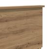 vidaXL Headboard with Headboard Artisan Oak 150 cm Engineered wood