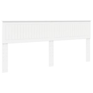 vidaXL Headboard White Engineered wood