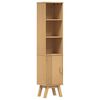 vidaXL Bathroom Cabinet Olden Brown 35 x 30 x 159 cm Solid Pine wood