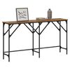 vidaXL Console Table Old Wood 140 x 29 x 75 cm Engineered Wood