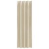 vidaXL Blackout Curtains 2 pcs Cream 140 x 225 cm Velvet