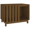 vidaXL Dog House Honey Brown 90x60x67 cm Solid Wood Pine