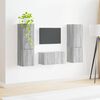 vidaXL TV Cabinet Set 5 pcs Grey Sonoma Engineered Wood