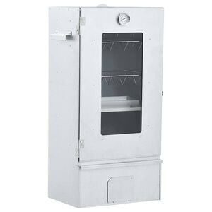 vidaXL BBQ Oven Smoker with 1kg Wood Chips 44,5x29x83 cm