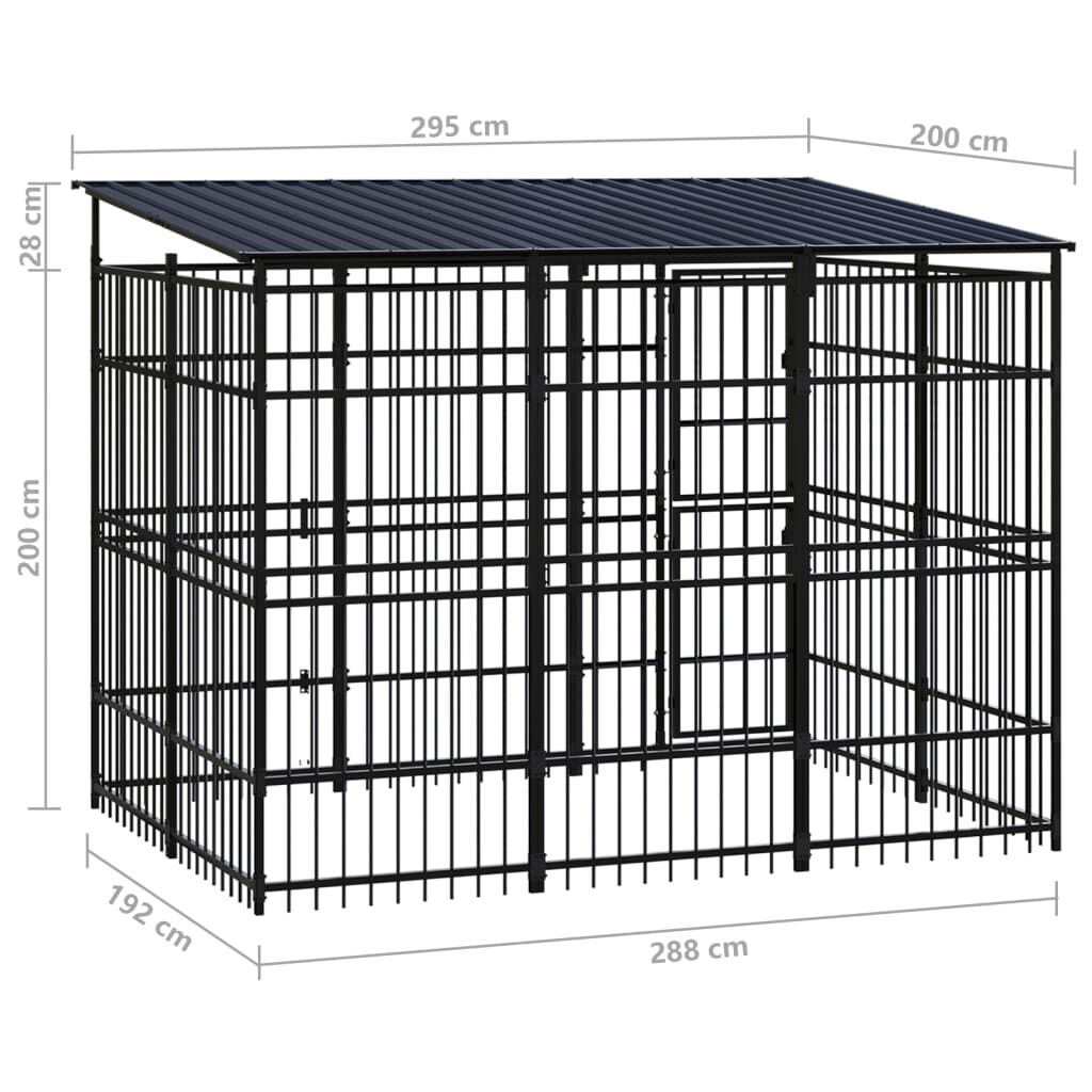 Heavy duty outdoor dog kennel cheap