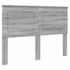 vidaXL Headboard Grey Sonoma 100 cm Engineered Wood