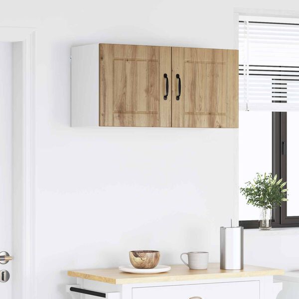 vidaXL Kitchen Cabinet 2 pcs Artisan Oak 40 x 31 x 40 cm