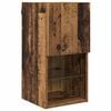 vidaXL Wall-mounted TV Cabinet Wall-mounted Old Wood 30.5 x 30 x 60 cm