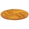 vidaXL Table Top &Oslash;50x2 cm Round Solid Wood Acacia