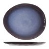 Cosy & Trendy Plate Sapphire 4 pcs Oval 27.5x23 cm Sapphire Blue