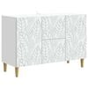 vidaXL Sideboard White 89 x 34.5 x 60 cm Engineered Wood