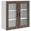 vidaXL Kitchen Cabinet Brown Oak 80 x 31 x 80 cm Engineered Wood